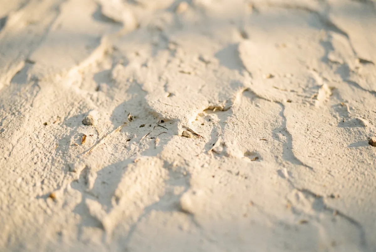 Casa Messapica SMG — Calce a mano, macro della texture