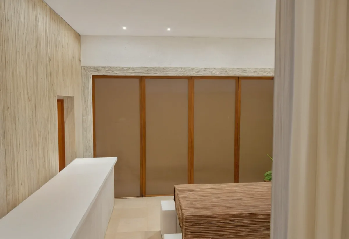 Casa Messapica SMG — Soggiorno aperto sul patio